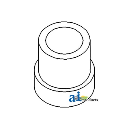 A & I Products Rubber Block 6" x3" x1" A-86509732